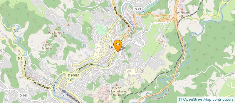 localisation de l'entreprise MONSIEUR NEMATULLAH BEHBODI  TULLE