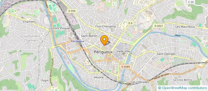 localisation de l'entreprise MONSIEUR NEMATULLAH IHSAN  PERIGUEUX