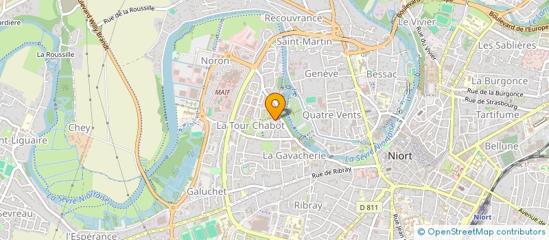 localisation de l'entreprise MONSIEUR NEMATULLAH NAZARI à NIORT