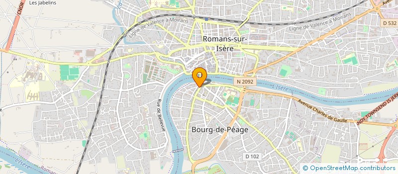 localisation de l'entreprise MONSIEUR NEMER HADDAD  BOURG-DE-PEAGE