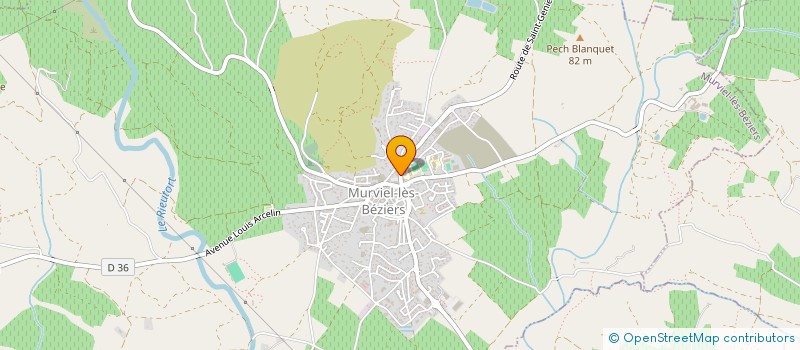 localisation de l'entreprise MONSIEUR NEMO CHARLES  MURVIEL-LES-BEZIERS