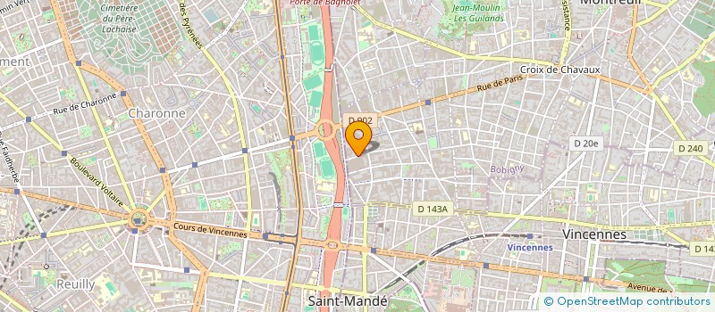 localisation de l'entreprise MONSIEUR NEMO DALFOVO  MONTREUIL