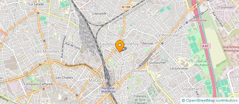 localisation de l'entreprise MONSIEUR NENAD AKANOVIC  TOULOUSE