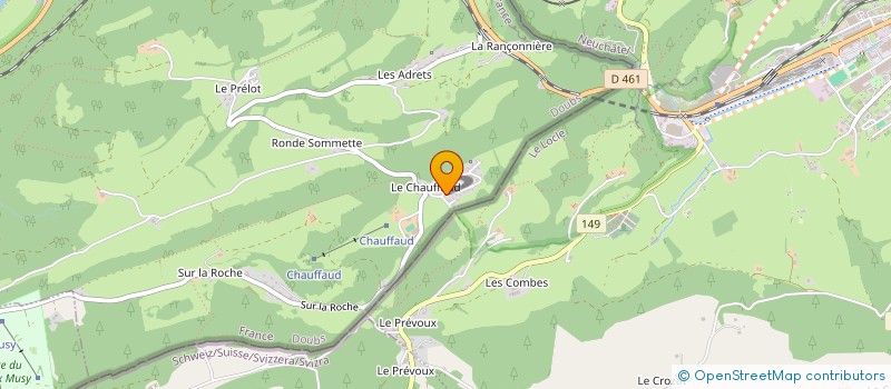 localisation de l'entreprise MONSIEUR NENAD DZEVERDANOVIC  VILLERS-LE-LAC