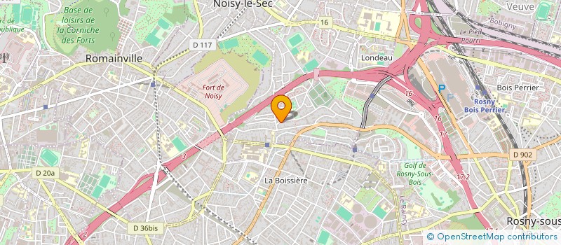 localisation de l'entreprise MONSIEUR NENAD KOSTIC à NOISY-LE-SEC