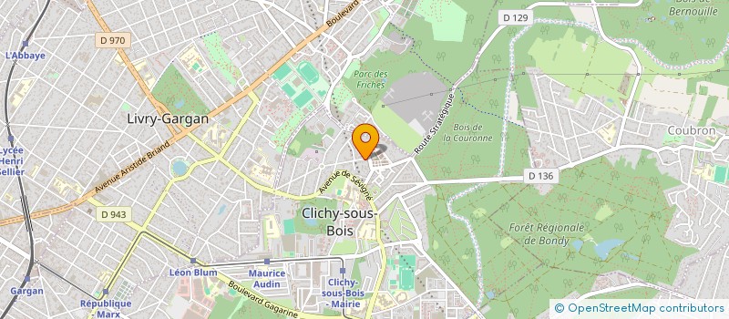 localisation de l'entreprise MONSIEUR NENNATT DJORDJEVIC à CLICHY-SOUS-BOIS