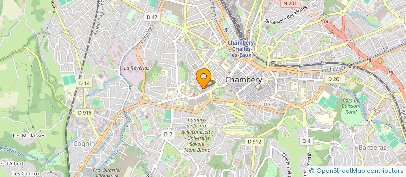 localisation de l'entreprise MONSIEUR NENO SHABOV  CHAMBERY