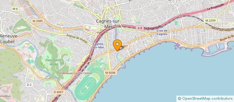 localisation de l'entreprise MONSIEUR NEO CABUIL à CAGNES-SUR-MER