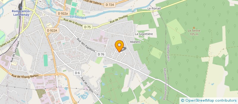 localisation de l'entreprise MONSIEUR NEO FABRE  ROMORANTIN-LANTHENAY