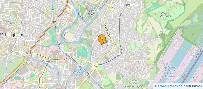 localisation de l'entreprise MONSIEUR NEO HIBBARD  STRASBOURG