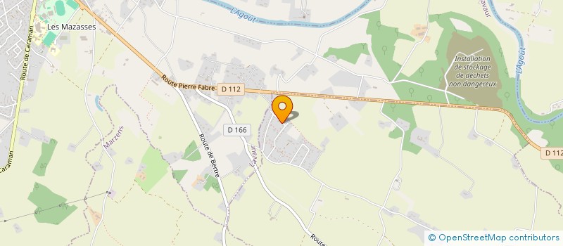 localisation de l'entreprise MONSIEUR NEO PRUD'HOMME  MASSAC-SERAN