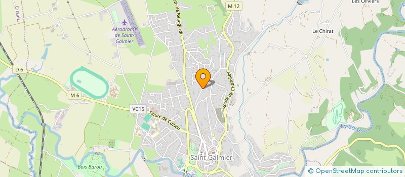 localisation de l'entreprise MONSIEUR NEO SERPOIX  SAINT-GALMIER