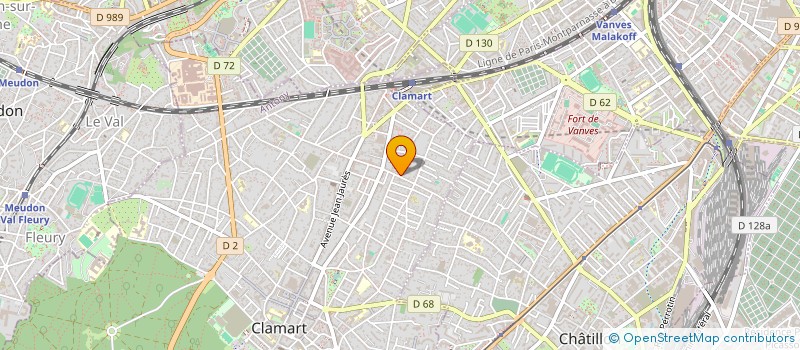 localisation de l'entreprise MONSIEUR NERSESS MAKARDIJIAN à CLAMART