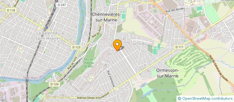 localisation de l'entreprise MONSIEUR NERTIL BALLHYSA à ORMESSON-SUR-MARNE
