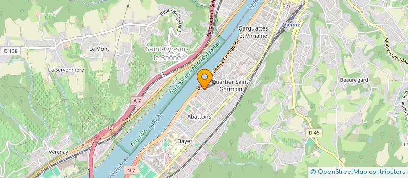 localisation de l'entreprise MONSIEUR NERXHIVAN AZEMI  VIENNE