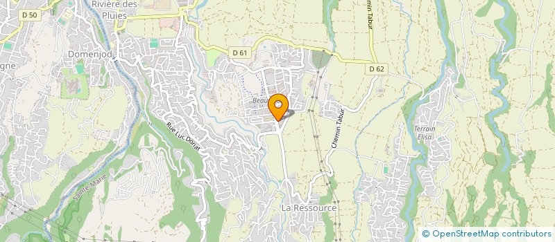 localisation de l'entreprise MONSIEUR NERZAD ABDOU EL WAHIDI  SAINTE-MARIE