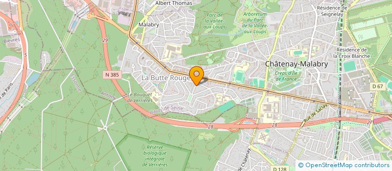 localisation de l'entreprise MONSIEUR NESA MIRKOVIC à CHATENAY-MALABRY