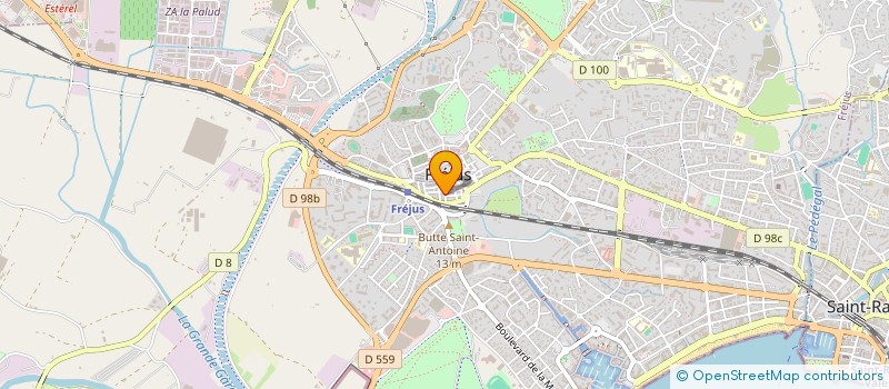 localisation de l'entreprise MONSIEUR NESARAHMAD WALIZADA à FREJUS