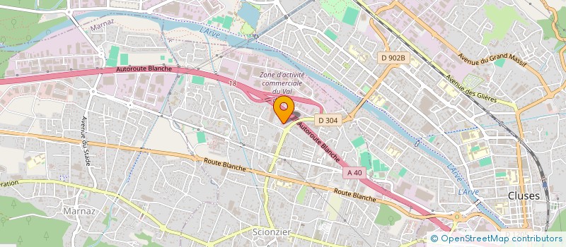 localisation de l'entreprise MONSIEUR NESET KARAKAS  SCIONZIER