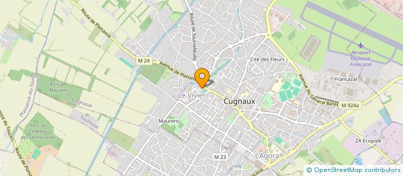 localisation de l'entreprise MONSIEUR NESREDDINE DRAOUI à CUGNAUX