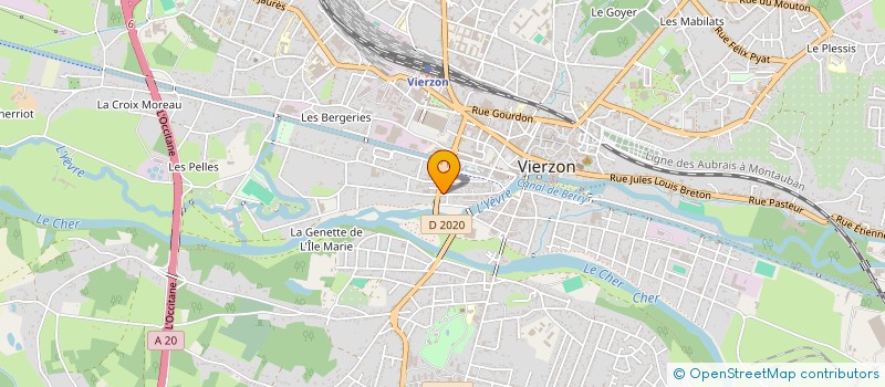 localisation de l'entreprise MONSIEUR NESRIP ARBIJAN  VIERZON