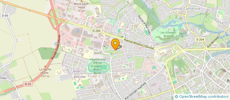localisation de l'entreprise MONSIEUR NESSARAHMAD TAJJIK à ARRAS