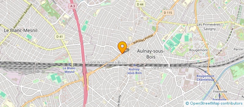 localisation de l'entreprise MONSIEUR NESSARDYN MOKEDDEM à AULNAY-SOUS-BOIS