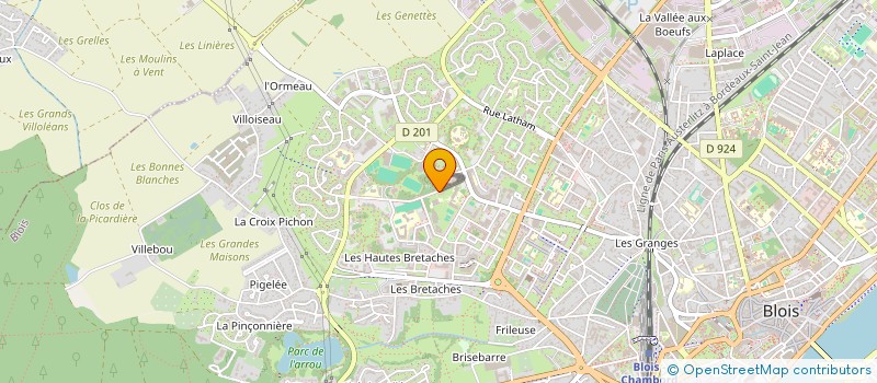 localisation de l'entreprise MONSIEUR NESSHY N'ZIOU à BLOIS