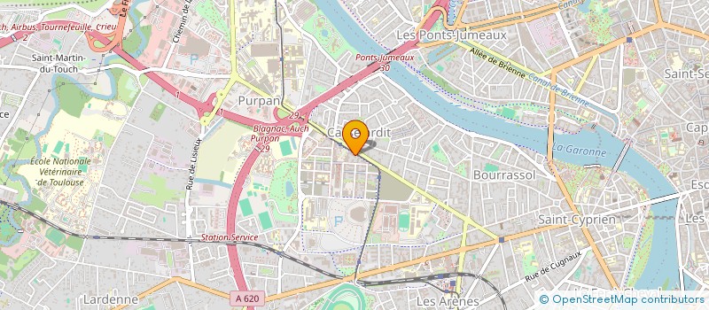 localisation de l'entreprise MONSIEUR NESSIM BENZEKRI BENALLOU à TOULOUSE
