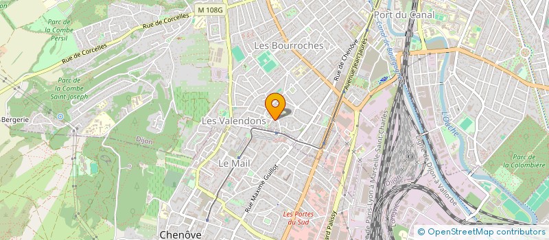 localisation de l'entreprise MONSIEUR NESSIM BERRICHI  DIJON