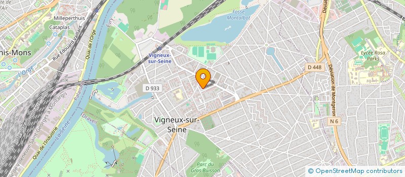 localisation de l'entreprise MONSIEUR NESSIM JOURNO à VIGNEUX-SUR-SEINE