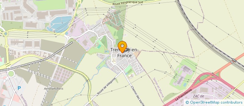 localisation de l'entreprise MONSIEUR NESSIME ARIFA à TREMBLAY-EN-FRANCE