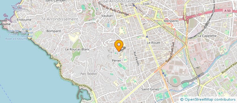 localisation de l'entreprise MONSIEUR NESTA HAYOT  MARSEILLE