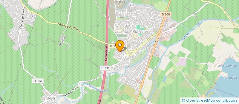 localisation de l'entreprise MONSIEUR NESTOR CARDONA  POLLESTRES