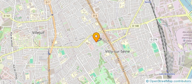 localisation de l'entreprise MONSIEUR NESTOR MOUSSISSA à VITRY-SUR-SEINE