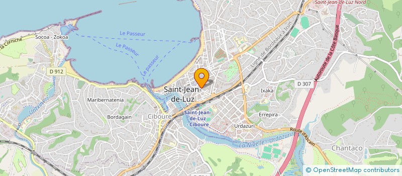 localisation de l'entreprise MONSIEUR NESTOR MUNOZ AGUDELO à SAINT-JEAN-DE-LUZ