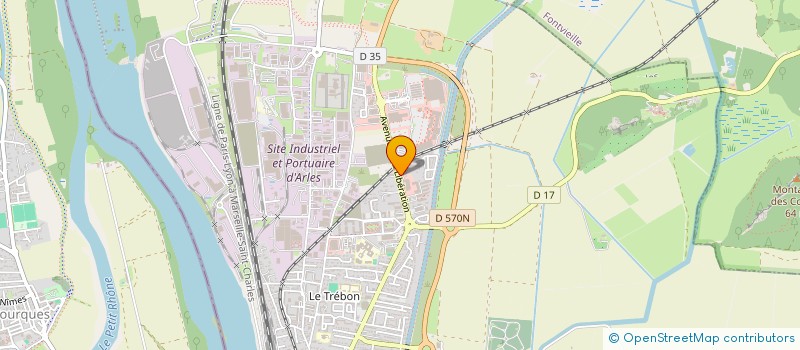 localisation de l'entreprise MONSIEUR NESTOR VALSIN à ARLES