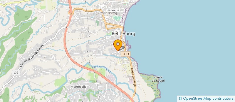 localisation de l'entreprise MONSIEUR NESTORIUS FRETI  PETIT-BOURG