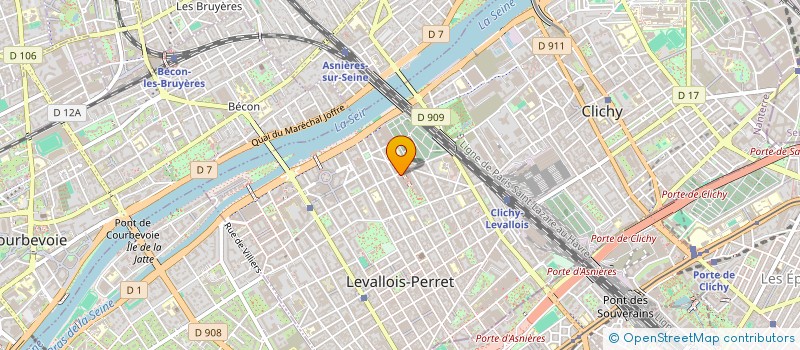 localisation de l'entreprise MONSIEUR NET à LEVALLOIS-PERRET