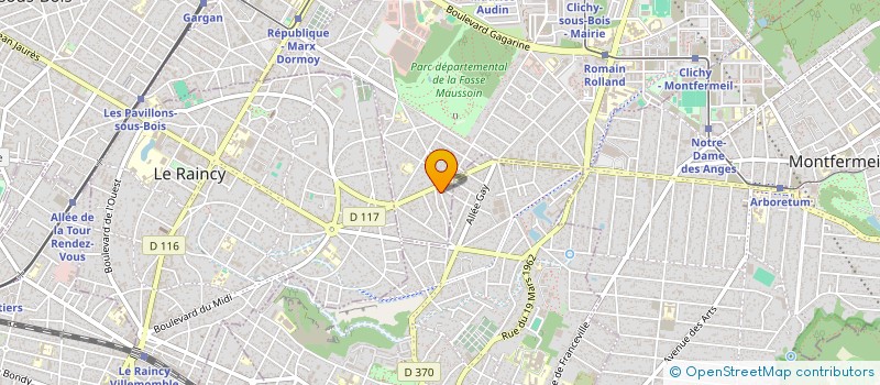 localisation de l'entreprise MONSIEUR NETANEL SAADOUN à CLICHY-SOUS-BOIS