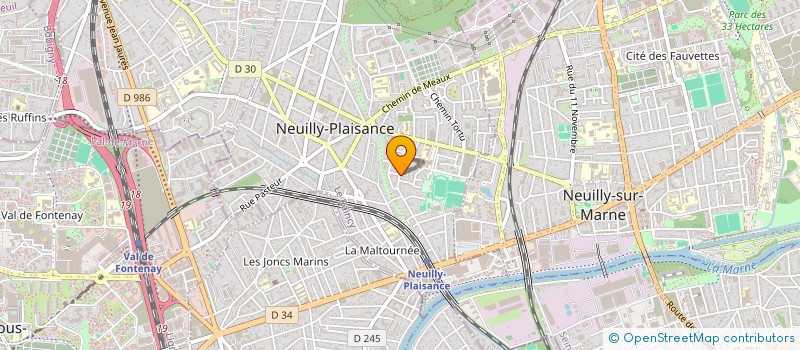 localisation de l'entreprise MONSIEUR NEUILLY-PLAISANCE CHEVALIER PLOMBIER à NEUILLY-PLAISANCE