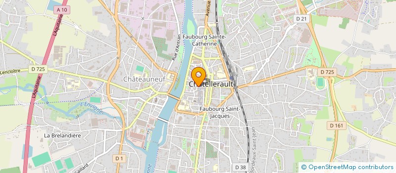 localisation de l'entreprise MONSIEUR NEVEN JURISIC  CHATELLERAULT