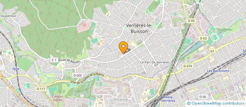 localisation de l'entreprise MONSIEUR NEVIL BERNARD à VERRIERES-LE-BUISSON