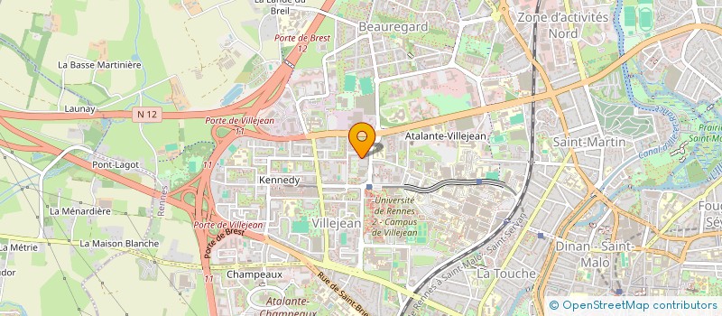 localisation de l'entreprise MONSIEUR NEWENN TURBIAU  RENNES