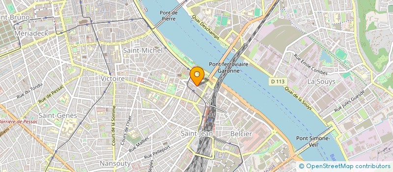 localisation de l'entreprise MONSIEUR NEWTAN THARMAPALAN  BORDEAUX