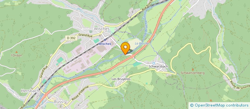 localisation de l'entreprise MONSIEUR NEWTON KLIN  MUHLBACH-SUR-BRUCHE