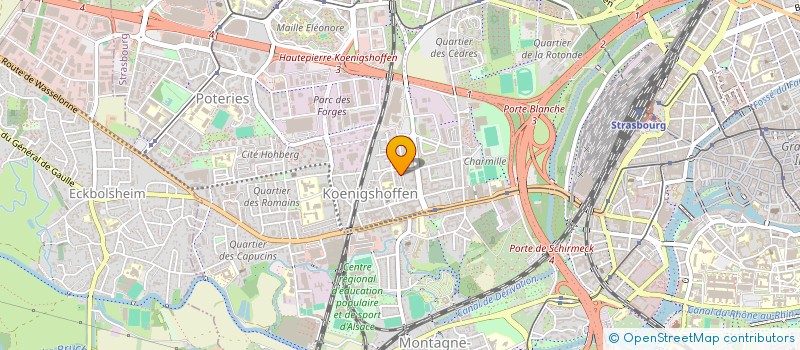 localisation de l'entreprise MONSIEUR NEXHMEDIN RRAHMANI à STRASBOURG