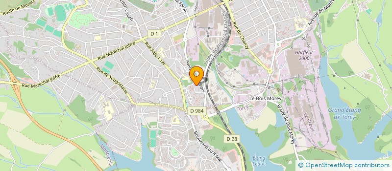 localisation de l'entreprise MONSIEUR NEZAMUDDIN KAMAL  LE CREUSOT