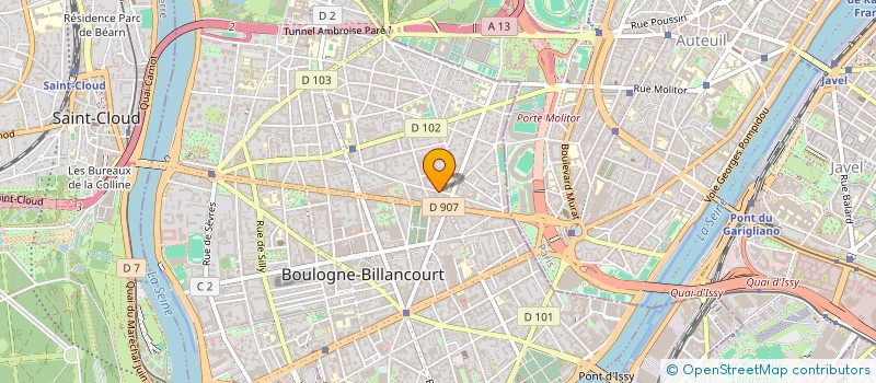 localisation de l'entreprise MONSIEUR NEZAR EL SOUNOUSSI à BOULOGNE-BILLANCOURT