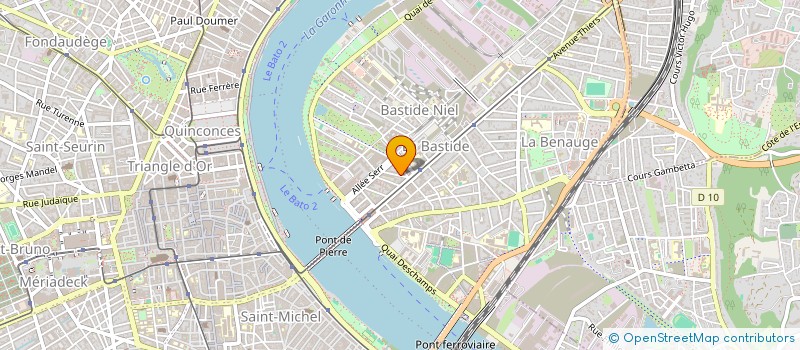 localisation de l'entreprise MONSIEUR NEZHDET KADIR  BORDEAUX